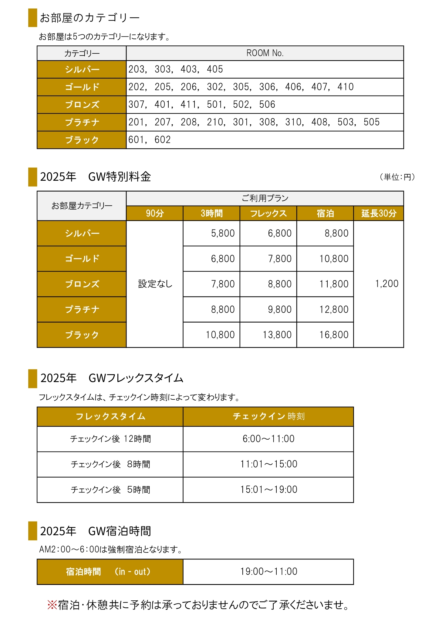 料金システム